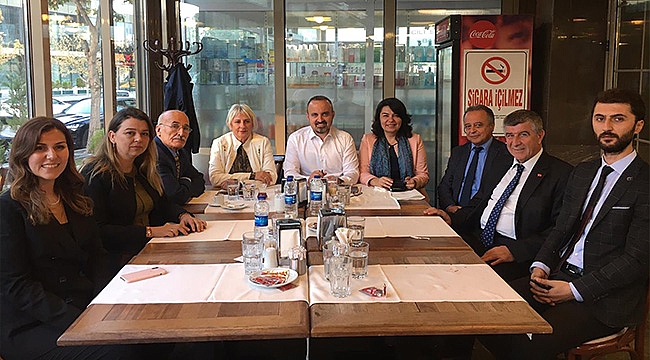 ÇANAKKALE BELEDİYE MECLİS ÜYELERİ ANKARA'DA