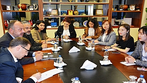 ÇİNLİ TUR OPERATÖRLERİ ÇTSO YÖNETİM KURULUNU ZİYARET ETTİ