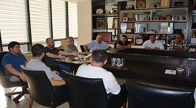 ÇTSO 21'NOLU MESLEK GRUBU ÜYELERİ İLE BİR ARAYA GELDİ