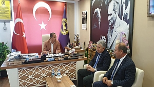 EMNİYET MÜDÜRÜNDEN ESNAF ODASI'NA ZİYARET