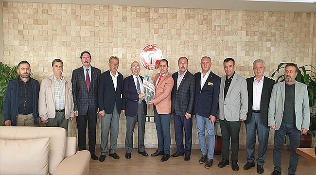 ESNAF ODALARINDAN REKTÖRE ZİYARET