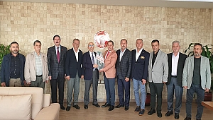 ESNAF ODALARINDAN REKTÖRE ZİYARET