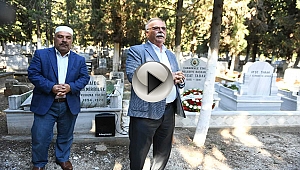 MERHUM REŞAT TABAK MEZARI BAŞINDA ANILDI