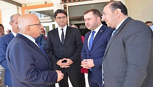 REKTÖR MURAT'TAN BAŞKAN YÜKSEL'E ZİYARET