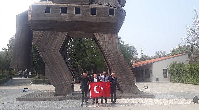 TROİA'DAN SURİYE'YE SELAM OLSUN