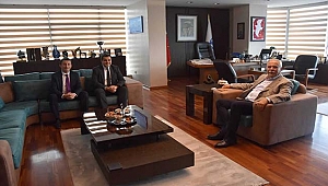 ALBARAKA TÜRK KATILIM BANKASI MÜDÜRÜ ARSLAN'DAN BAŞKAN GÖKHAN'A ZİYARET