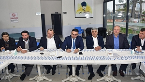 BAŞKAN ERDOĞAN, ODA BAŞKANLARI İLE YÖNETİMİNİ DİNLEDİ