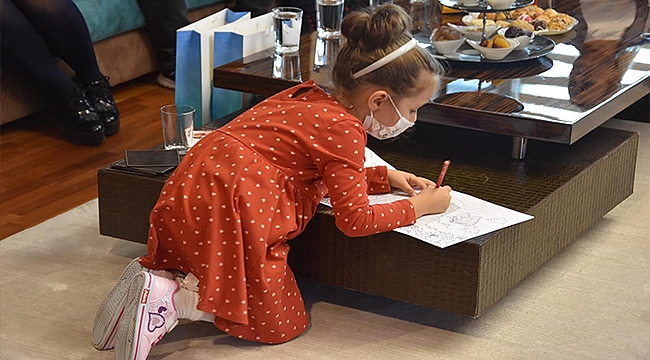 BAŞKAN GÖKHAN KONUKLARINI AĞIRLADI