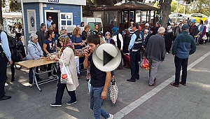 BELEDİYEDEN VATANDAŞA KANDİL SİMİDİ İKRAMI