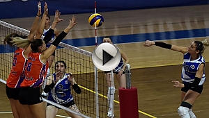 BELEDİYESPOR ANADOLU ÜNİVERSİTESİ'NE SET VERMEDİ