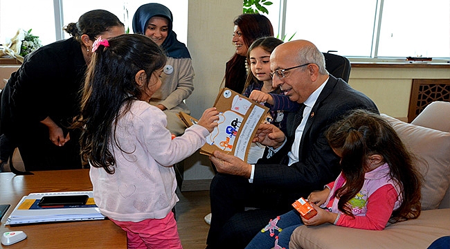 ÇABA ÇAM'DAN REKTÖR PROF. DR. SEDAT MURAT'A ZİYARET