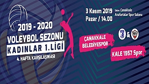 ÇANAKKALE BELEDİYESPOR, KALE 1957 SPOR'U AĞIRLIYOR!