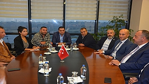 ÇATOD YÖNETİM KURULUNDAN ÇTSO YÖNETİM KURULUNA ZİYARET