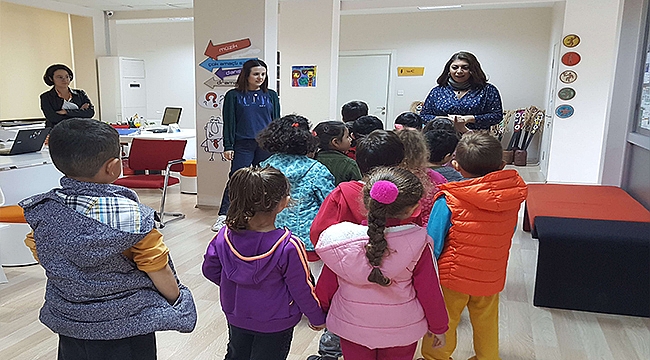 ÇOCUK KÜLTÜR EVİ'NDE OKUL BULUŞMALARI BAŞLADI