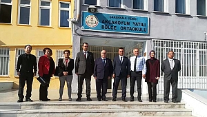 ÇOLAKOĞLU OKULLARI ZİYARET ETTİ