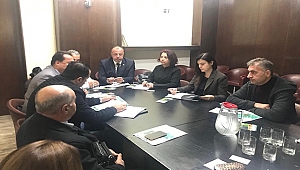 ÇTSO HEYETİ BELGRAD TİCARET ODASI SEKTÖR TEMSİLCİLERİYLE BİR ARAYA GELDİ