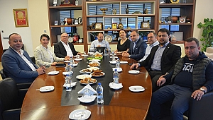 ÇTSO YÖNETİM KURULUNA ÖNEMLİ ZİYARET