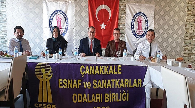 ESNAFLAR YENİCE'DE BULUŞTU