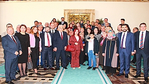 JÜLİDE İSKENDEROĞLU, ŞEHİT AİLELERİ, GAZİ VE GAZİ AİLELERİNİ TBMM'DE AĞIRLADI