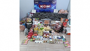 KAÇAK ÜRÜNLERE EL KONULDU