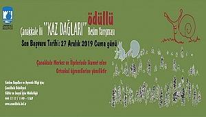 "KAZ DAĞLARI" KONULU ÖDÜLLÜ RESİM YARIŞMASI'NIN BAŞVURULARI DEVAM EDİYOR