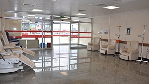 KEMOTERAPİ ÜNİTESİ KOLTUK KAPASİTESİ ARTTIRILDI