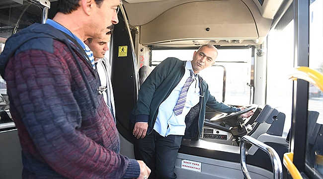 ŞEHİR İÇİ TOPLU ULAŞIM ŞOFÖRLERİNE YANGIN EĞİTİMİ VERİLDİ