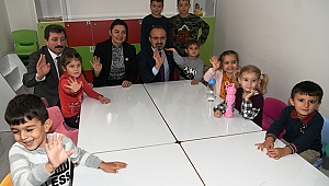 ŞEHİTLER KUR'AN KURSU İNCİ TANELERİ KREŞİ TÖRENLE AÇILDI