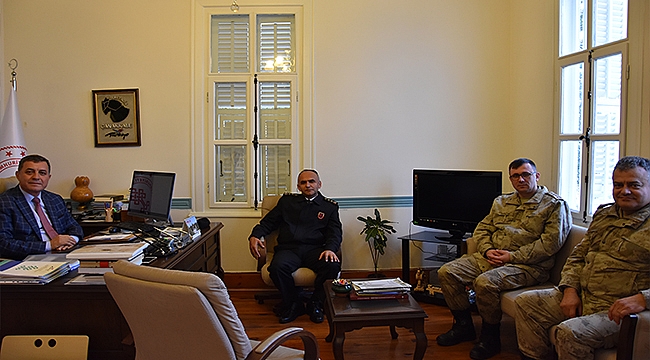 TSK'DAN İL MÜDÜRLÜĞÜMÜZE NEZAKET ZİYARETİ