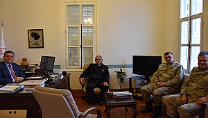 TSK'DAN İL MÜDÜRLÜĞÜMÜZE NEZAKET ZİYARETİ