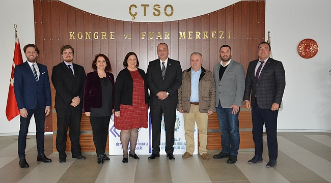  ABD İSTANBUL BAŞKONSOLOSU ÇTSO'YU ZİYARET ETTİ