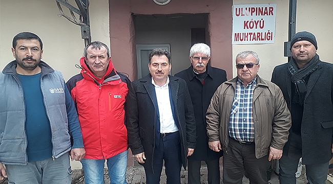 AK PARTİDEN KÖY ÇIKARMASI