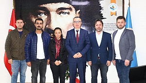 BAŞKAN ARSLAN'A ZİYARET