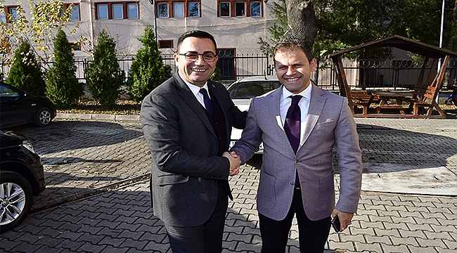 BAŞKAN ERDOĞAN'DAN, İLÇE EMNİYET MÜDÜRÜ'NE ZİYARET