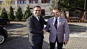 BAŞKAN ERDOĞAN'DAN, İLÇE EMNİYET MÜDÜRÜ'NE ZİYARET