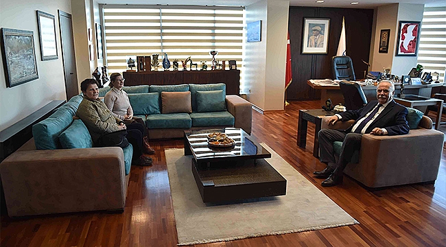 BAŞKAN GÖKHAN, ABD İSTANBUL BAŞKONSOLOSU DARİA DARNELL'İ AĞIRLADI