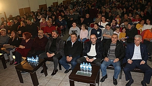 BAYRAMİÇ'TE 'AŞK OLSUN' SAHNE ALDI