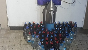 Çanakkale'de kaçak içki operasyonu