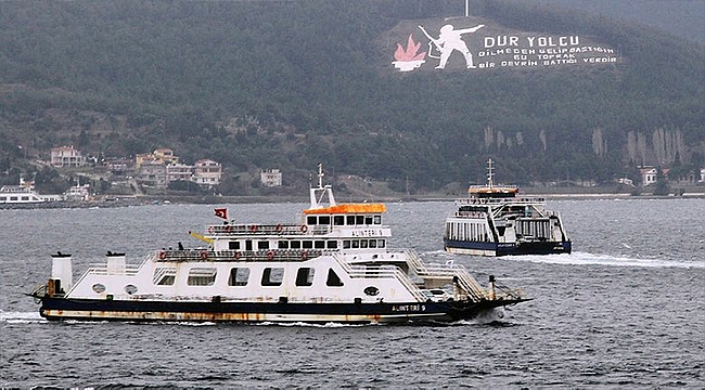 FERİBOT SEFERLERİ İPTAL EDİLDİ