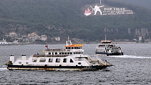 FERİBOT SEFERLERİ İPTAL EDİLDİ