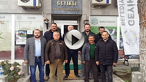 GEYİKLİ'DE HEYECANLI BEKLEYİŞ