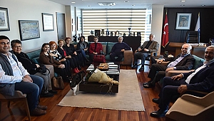 GÜÇ BİRLİĞİ PLATFORMUNDAN BAŞKAN GÖKHAN'A ZİYARET