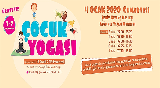 HAYDİ ÇOCUKLAR YOGAYA…
