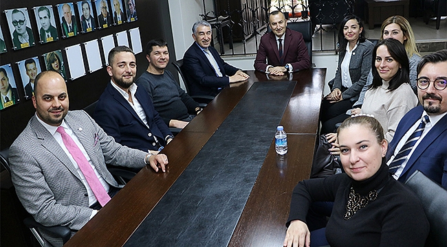 İL EMNİYET MÜDÜRÜ'NDEN ÇANAKKALE BAROSU'NAZİYARET