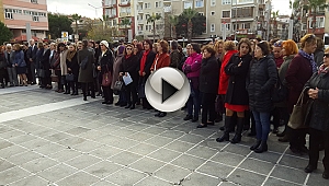 KADINLAR MEYDANDA BULUŞTU