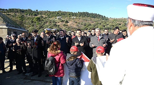  KAHRAMAN SEYİT ONBAŞI ÖLÜM YILDÖNÜMÜNDE ANILDI