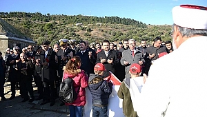  KAHRAMAN SEYİT ONBAŞI ÖLÜM YILDÖNÜMÜNDE ANILDI