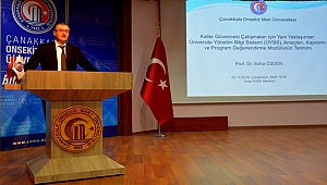 KALİTE GÜVENCESİ ÇALIŞMALARI BİLGİLENDİRME TOPLANTISI YAPILDI