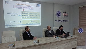KOSGEB, BİGA TSO ÜYELERİ'Nİ "YURTDIŞI PAZAR DESTEK PROGRAMI" HAKKINDA BİLGİLENDİRDİ