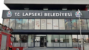 LAPSEKİ BELEDİYESİ'NE 'T.C.' EKLENDİ